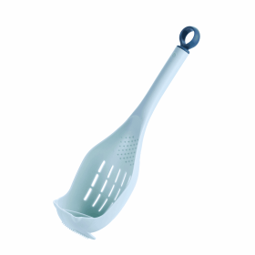 Colander Spoon With Long Handle (Option: Light Blue)