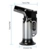 Culinary Adjustable Butane Torch Lighter, Refillable w/ Fire Lock (Gas Not Included)